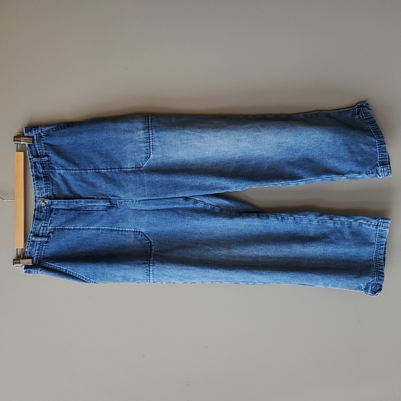 Orvis Wide Leg Cropped Jeans